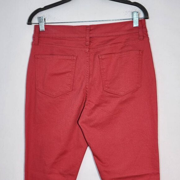 St. John's Bay Coral Pink Skinny Jeans NWT Size 4 Pink Jeans - Picture 5 of 12
